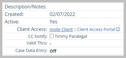 Invite Client